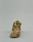 Vintage Brass Lion- A Regal Art Deco Figurine