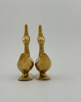 Vintage Brass Geese-A Pair