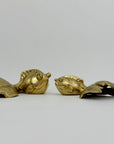 Large Vintage Fancy Tail Large Eyed Brass Fish- A Pair