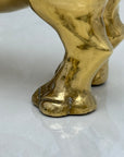 Vintage Brass Rhino