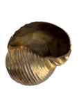 Vintage Brass Shell Vessel
