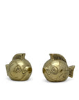 Goldfish Whimsy-Vintage Brass Fish-A Pair