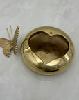 Vintage Brass Butterfly Ashtray/ Trinket Dish