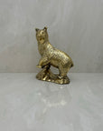 Vintage Brass Bear