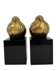 Vintage 1983 Dara International Brass Quail Bookends – Hollywood Regency Mid-Century Style