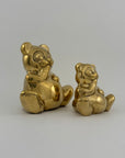 Vintage Brass Bears- A Pair