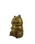 Vintage Brass Panda Bank