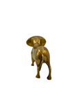 Vintage Brass Dachshund