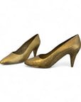 Vintage Brass High Heel Pumps – Pair
