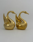 Vintage Brass Angel Wings Love Swans-A Pair by Dolbi Cashier