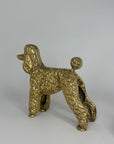 Vintage Brass Poodle