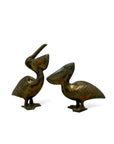 Vintage Brass Pelicans-A Pair