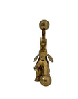 Vintage Brass Balancing Elephant