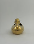 Vintage Brass Duck Stash Pot