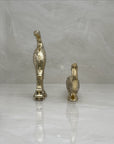 Vintage Brass Pheasant Pair – Elegant Mid-Century Bird Sculptures