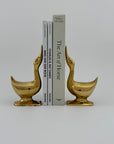 Vintage Brass Geese-A Pair
