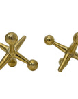 Vintage Brass Jax- A Pair
