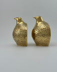 Brass Bird Bookends-A Pair
