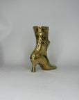 Vintage Brass Witches Boot