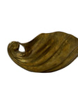 Vintage Brass Clam Shell Bowl – Hollywood Regency Mid-Century Accent