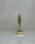 Vintage Brass Fish on Stand