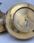 Vintage Brass Vases-A Pair