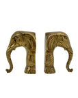 Vintage Brass Elephants- A Pair