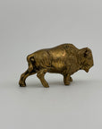 Vintage Brass Bison