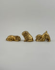 Vintage Brass Bulldogs Trio