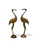 Vintage Brass Birds- A Pair