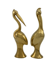 Vintage Dolbi Cashier Brass Pelicans-A Pair