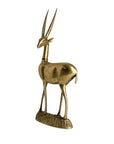 Vintage Brass Antelope-15 inches tall