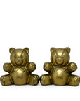 Vintage Brass Teddy Bears-A Pair