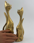 Vintage Bronze Cats-A Pair