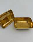 Vintage Brass Unicorn Trinket Box