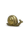 Small Vintage Brass Snail-5 inches Long