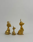 Vintage Brass Mice-A Set of Three