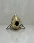 Large Vintage Brass Fish