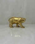 Vintage Brass Bear