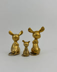 Vintage Brass Mice-A Set of Three
