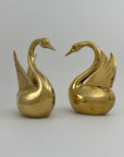 Vintage Brass Angel Wings Love Swans-A Pair by Dolbi Cashier