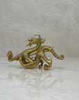 Vintage Brass Spitfire Dragon