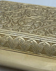 Vintage Brass Antelope Trinket Box