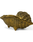 Vintage Brass Conch Shell Dish/Planter