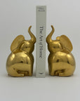 Vintage Brass Elephants-A Pair