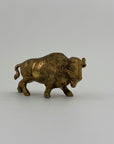 Vintage Brass Bison