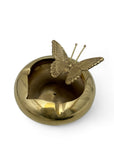 Vintage Brass Butterfly Ashtray/ Trinket Dish