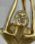 Vintage Brass Ballerina
