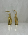 Vintage Brass Soaring Birds-A Pair