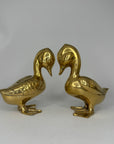 Vintage Brass Ducks